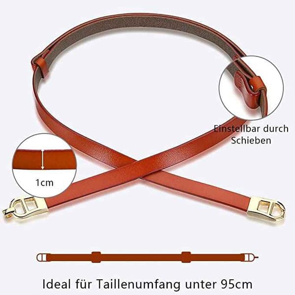 Leather Belt for Ladies - Dress