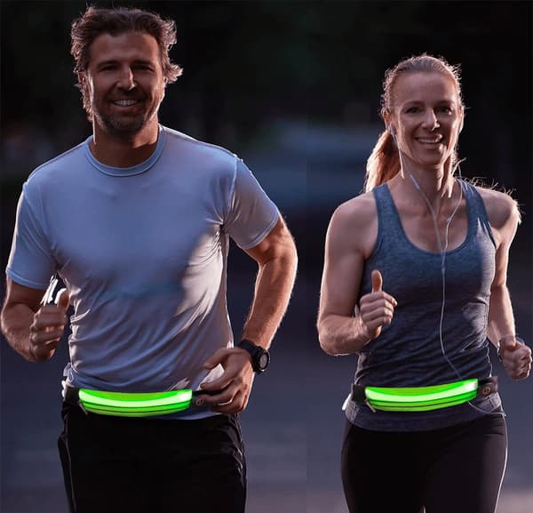 Träningsbälte LED - Förvaringsbälte med LED