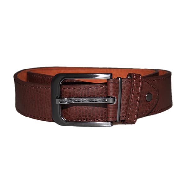 Forest Mens Adult Textured Leather Belt
