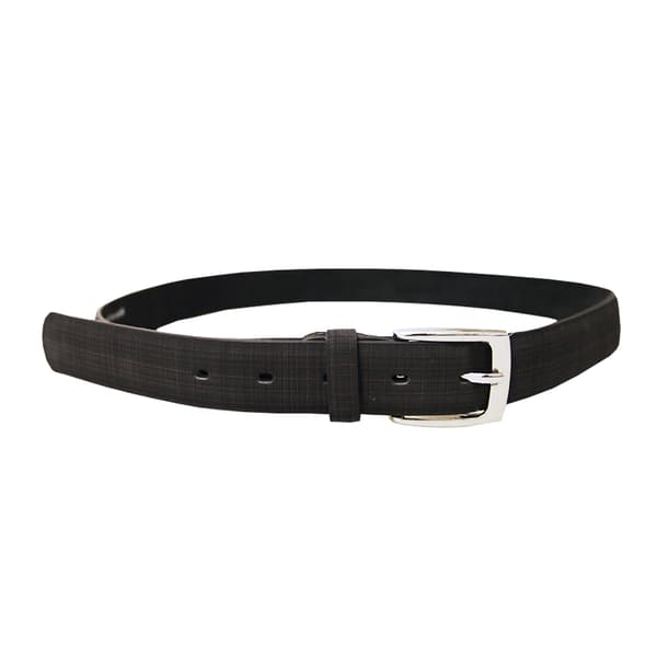 Forest Mens Plaid Leather Belt