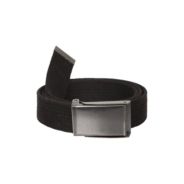 Mountain Warehouse Mens Canvas Belt Black One Size