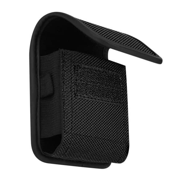 Bältesfodral för Samsung Z Flip nylon Kardborrbandsfäste Svart