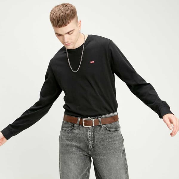 Levis Accessories Bälte Reversible Core Brun 90 cm Man