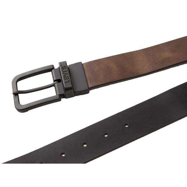 Levis Accessories Reversible Core Metal Bälte Brun,Svart 100 cm Man