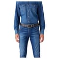 Miniatyrbillede 3 af 4: Wrangler Bælte 2sided Sort 100 cm Mand