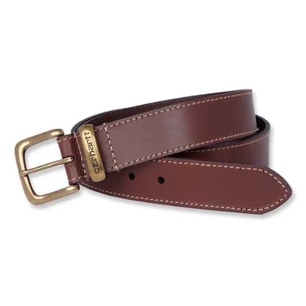 Carhartt Læderbælte Jean Brun 110 cm