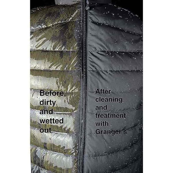 Grangers Rengøringsmiddel Og Vandafvisende Wash + Repel Down 2in1 1l Transparent  Mand