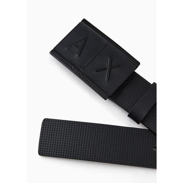 Armani Exchange Nahkavyö 951019_cc507 Musta 30 Mies
