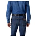 Miniatyrbillede 4 af 4: Wrangler Bælte Structured Sort 115 cm Mand
