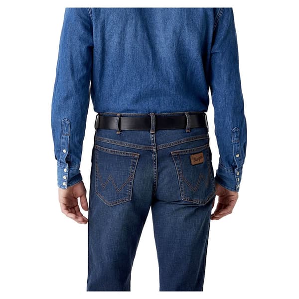 Wrangler Bælte Structured Sort 115 cm Mand