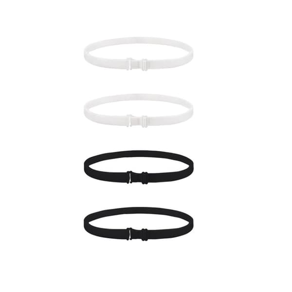 INF 4-pakk elastiske strekkbelter  S