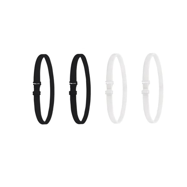 INF 4-pakk elastiske strekkbelter  S