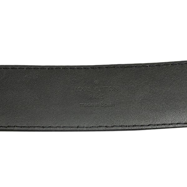 Pre-owned Louis Vuitton Monogram New Wave Belt Black