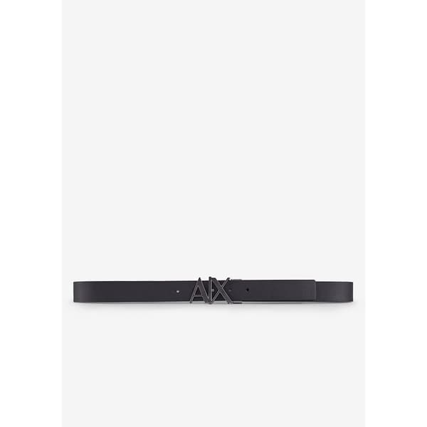 Armani Exchange Läderbälte 951017_cc505 Svart 36 Man