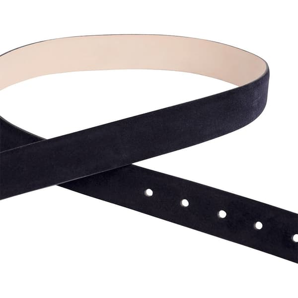 FaÇonnable Suede Bälte Blå 95 cm Man