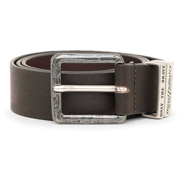 Diesel Logo B Guarantee A Bælte Brun 95 cm Mand