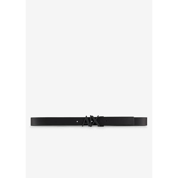 Armani Exchange 951017_cc505 Läderbälte Svart 30 Man