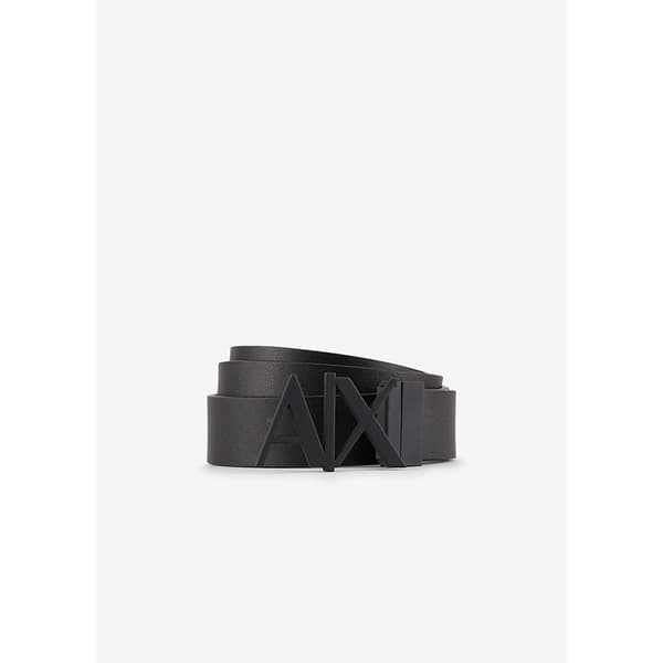 Armani Exchange 951017_cc505 Läderbälte Svart 30 Man