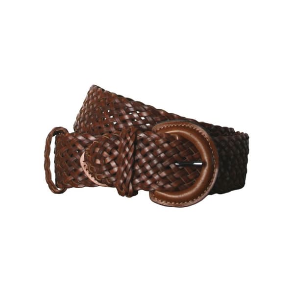 Eastern Counties Leather NLB04 Plaited Leather Waist Belt