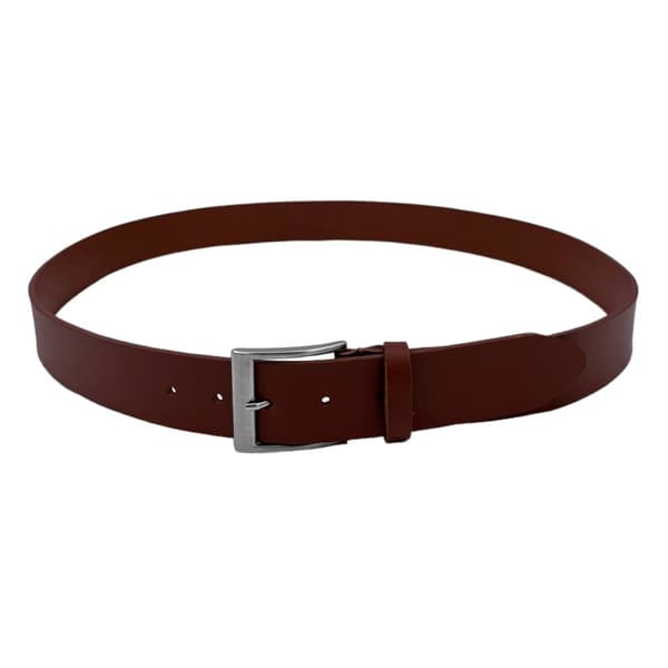 Läderbälte herr, brun - 130cm
