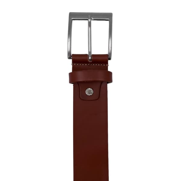 Läderbälte herr, brun - 130cm