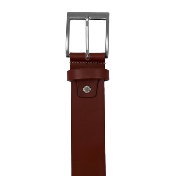Läderbälte herr, brun - 130cm