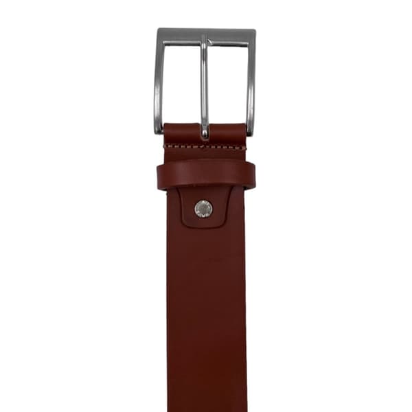 Läderbälte herr, brun - 130cm