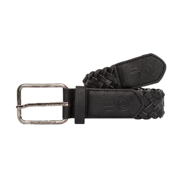 Crosshatch Mens Pretzel Woven Waist Belt
