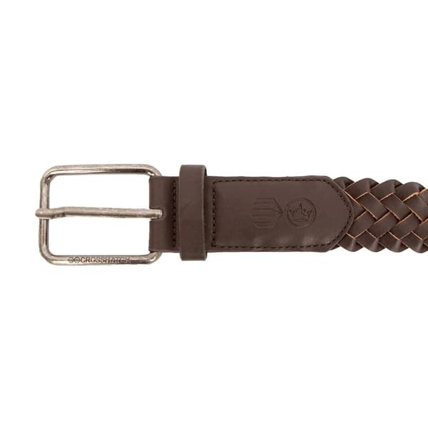 Crosshatch Mens Pretzel Woven Waist Belt