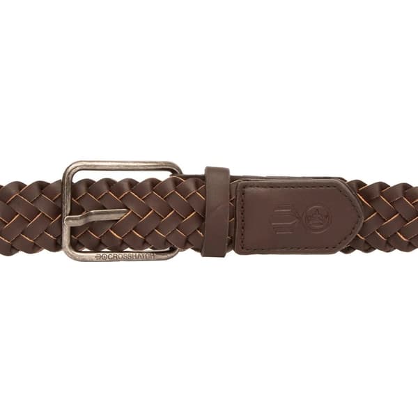 Crosshatch Mens Pretzel Woven Waist Belt