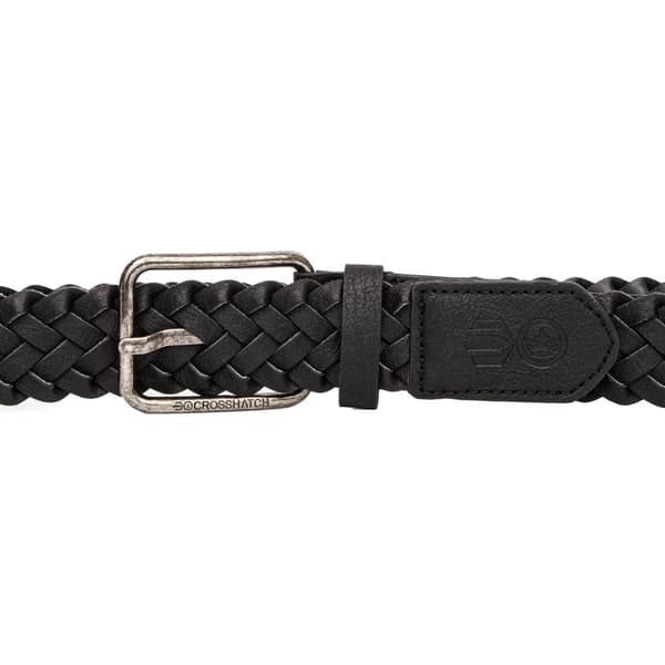 Crosshatch Mens Pretzel Woven Waist Belt