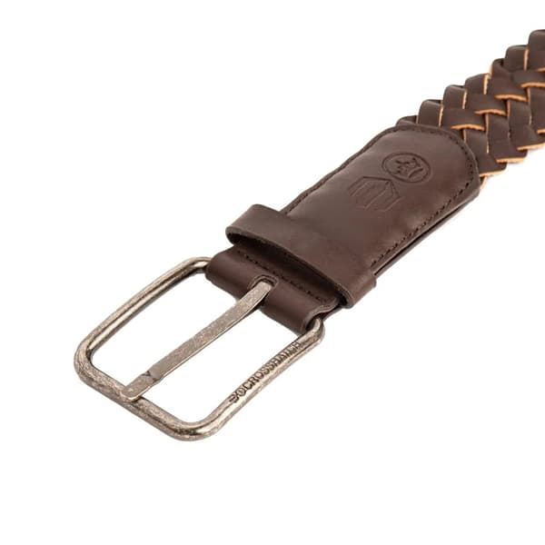 Crosshatch Mens Pretzel Woven Waist Belt