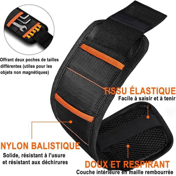 Originalgåvor för män, gör-det-själv-verktyg, farsdagspresent, presentidé för män, magnetiska armband, pappapresent