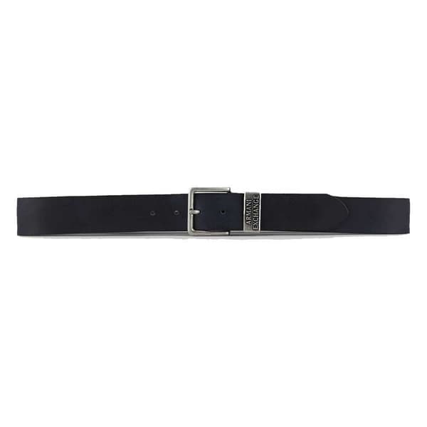 Armani Exchange 951186_cc528 Læderbælte Sort 34 Mand