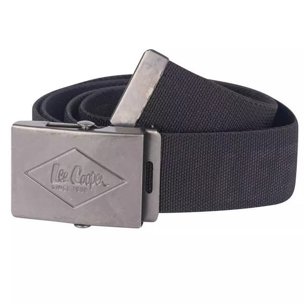 Lee Cooper Webbing Hardwearing Belt Black One Size