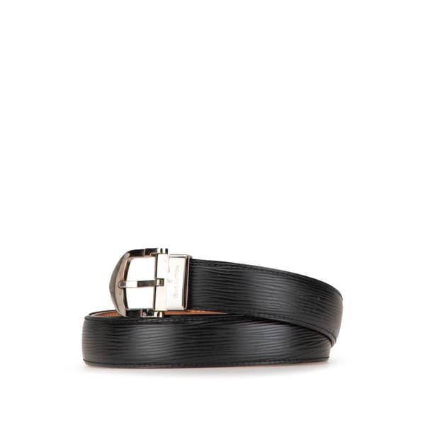 Pre-owned Louis Vuitton Epi Ceinture Belt Black