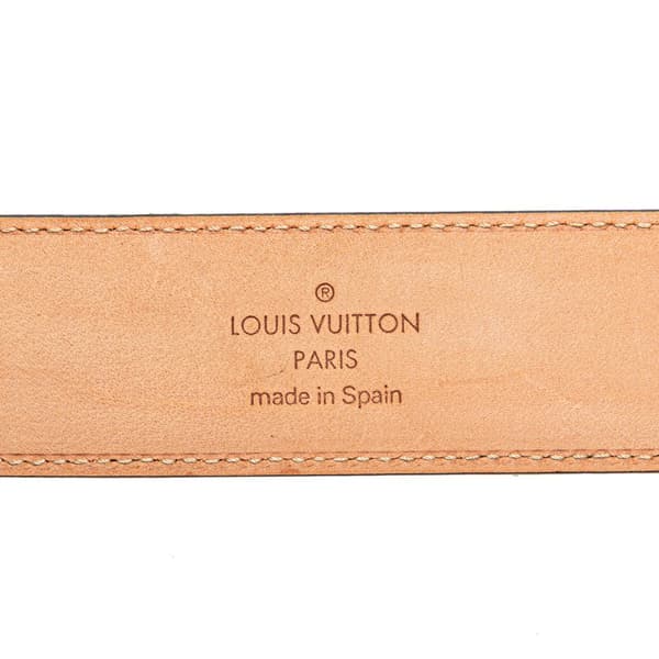 Pre-owned Louis Vuitton Ceinture Classic Belt Black