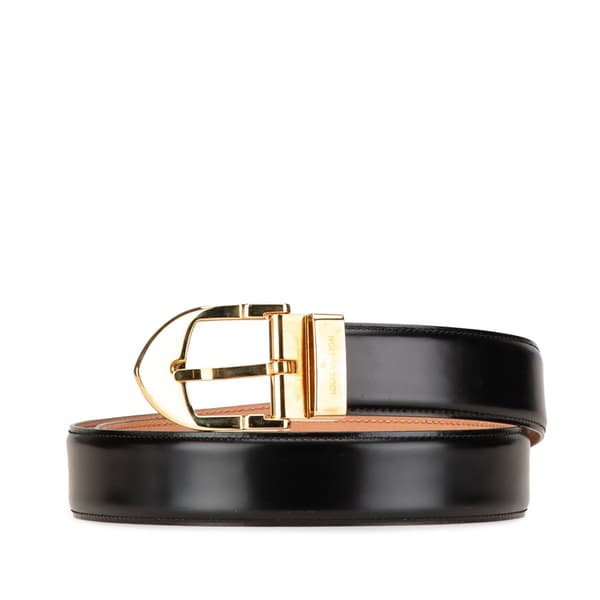 Pre-owned Louis Vuitton Ceinture Classic Belt Black