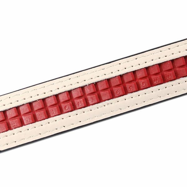 Bälte - bälte med spänne Anthoni crown - GR1SE3D70 - Läder Bälte Dam