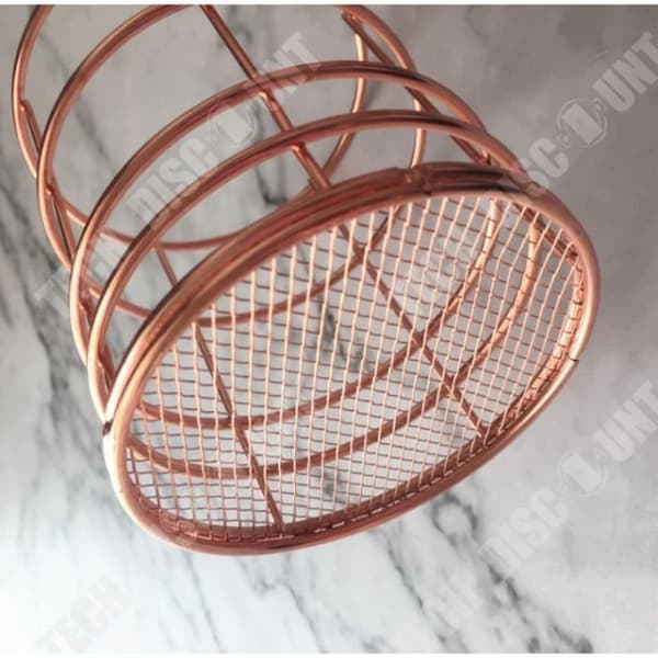 TD® Pennhållare Metall Pennhållare Modern Minimalistisk Kreativitet Ihålig Rund Flerfunktionskontorspapper Förvaring och finish