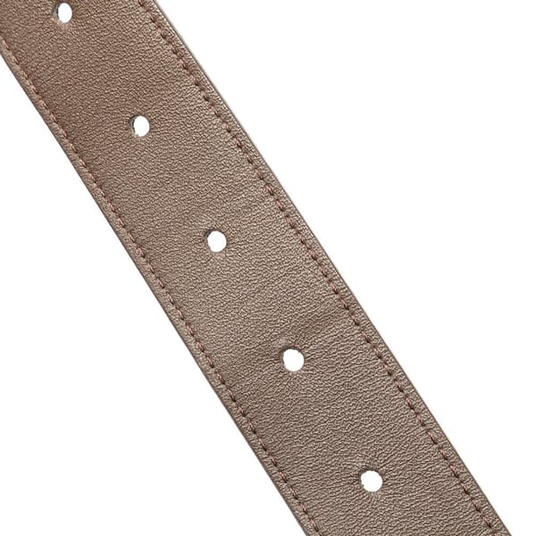 Pre-owned Louis Vuitton Monogram LV Cut Belt Brown