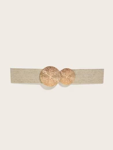 Taillengürtel Damen Elastische gürtel, 6cm Breiter Stretch Gürtel