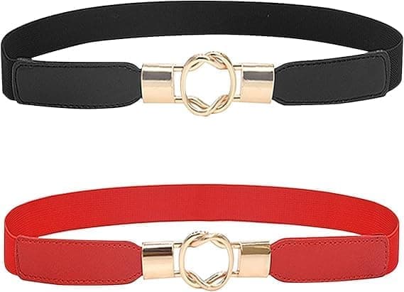 Elastisk taljebælte til kvinder 2,5 cm, pakke med 2/3 SZ2