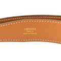 Miniatyrbillede 4 af 9: Pre-owned Hermès Leather Constance H Reversible Belt Black