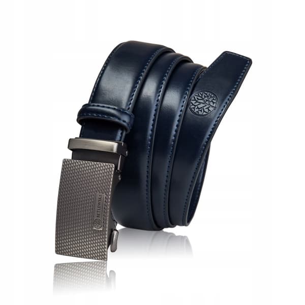 C30-BI NAVY 105 ELITE herrelæderbælte