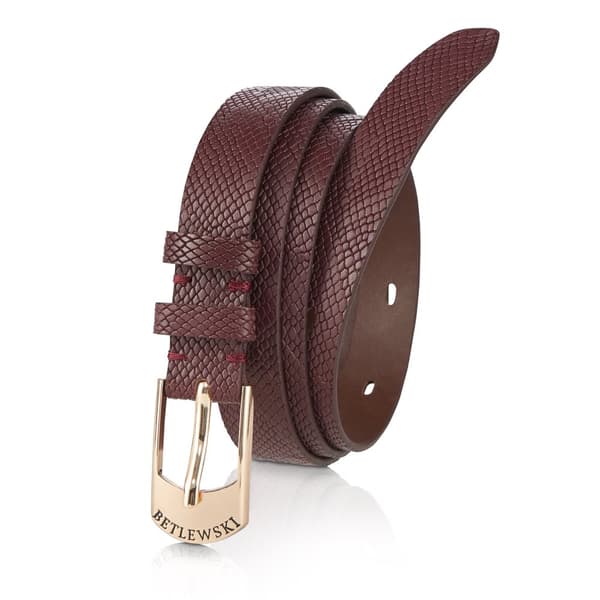 DW20-1-ZL-BRAZ 75 CHERRY damebælte