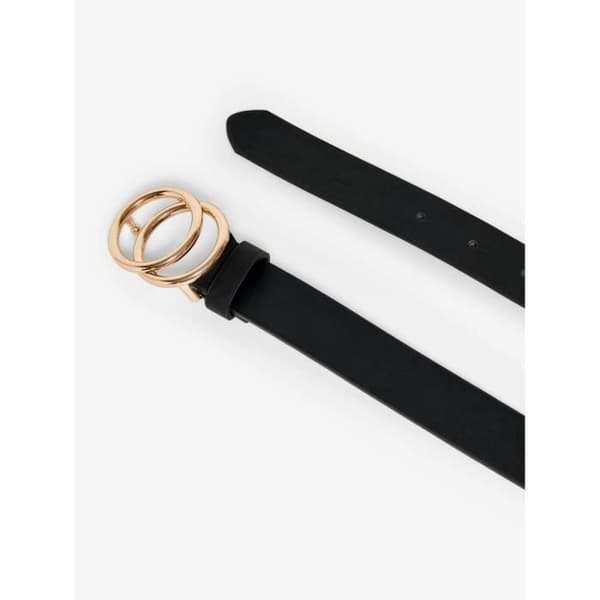 Bälte - Endast - Rasmi - Imiterat läder - Svart - 85 cm - Chic