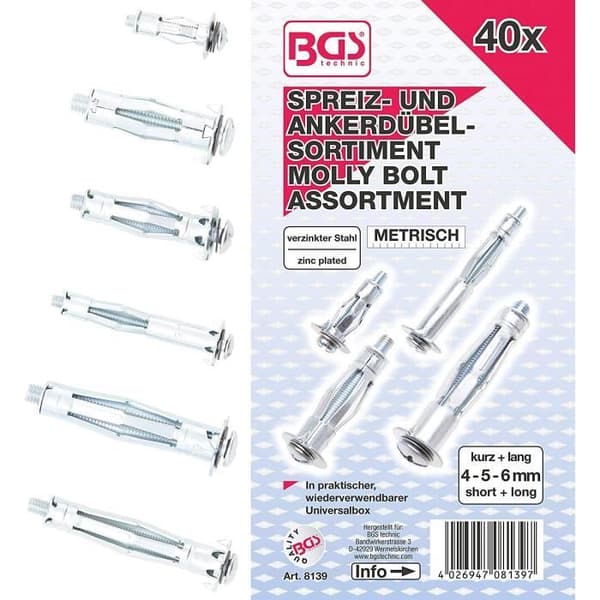 BGS - Molly Pegs Sortiment - 40 stycken - 8139