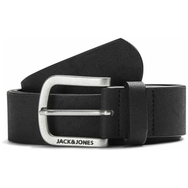 Bälte - JACK &amp; JONES - Jacharry - Svart - 100% Polyuretan - Avslappnad