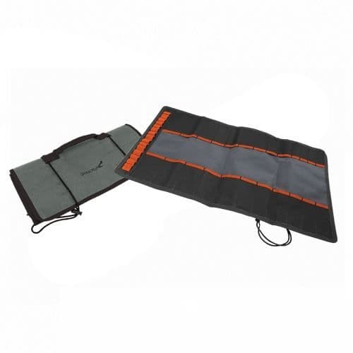 Vikbart pennfodral - PRO - 760 x 300 mm - Multifickor - Elastisk verktygshållare - Bärhandtag